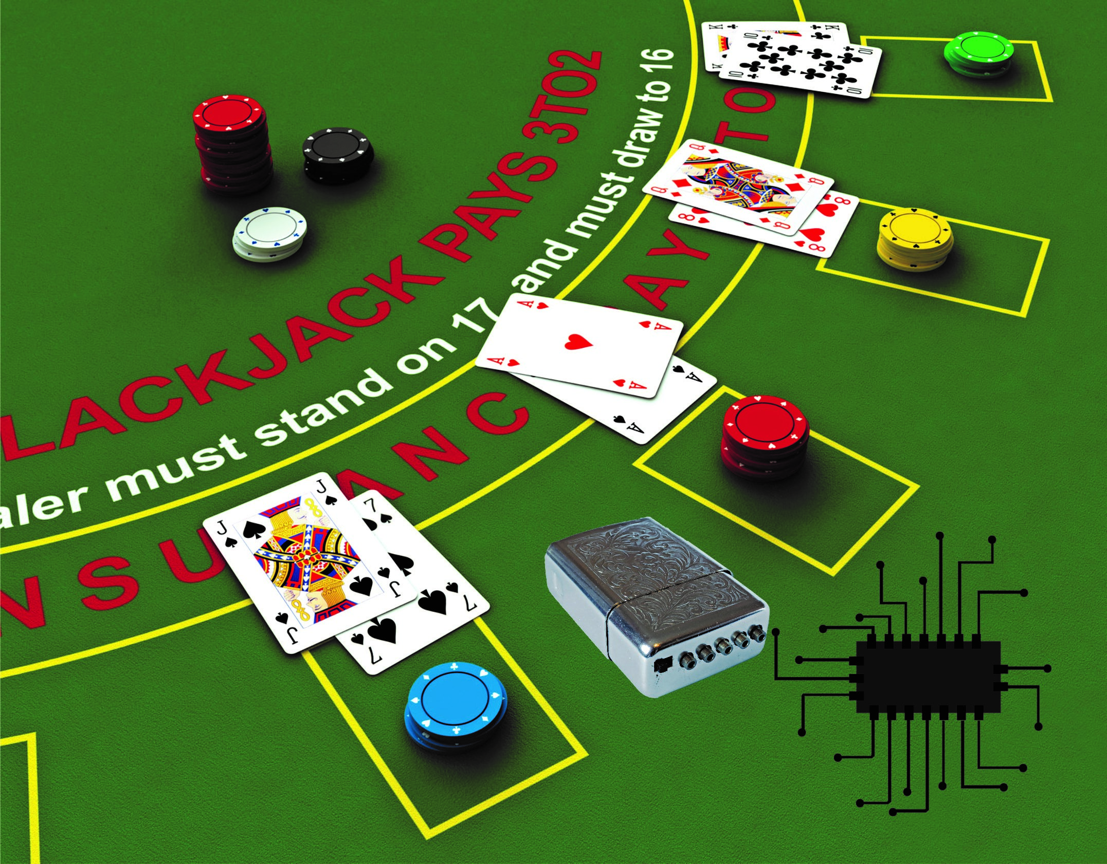 What Is The Value 0f A Blackjack Computer Chip 7